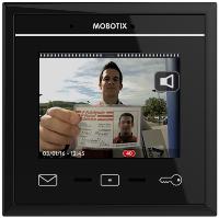 Mx-Display+: Indoor remote station MOBOTIX door stations and video systems, black