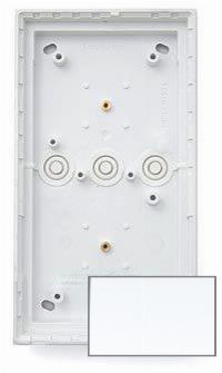 Double on-wall housing, white