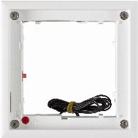 FlatMount Frame MxDisplay+ and door station modules, white